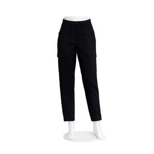 Banana Republic Petite Tapered Cargo Pants  – Black – Size 0